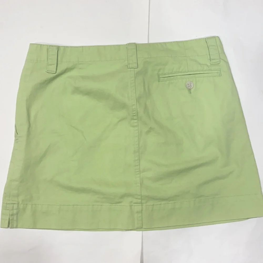 🎉HP🎉 Nantucket Brand Skirt Lime Green Chino Mini cotton Size 6 - Picture 4 of 9
